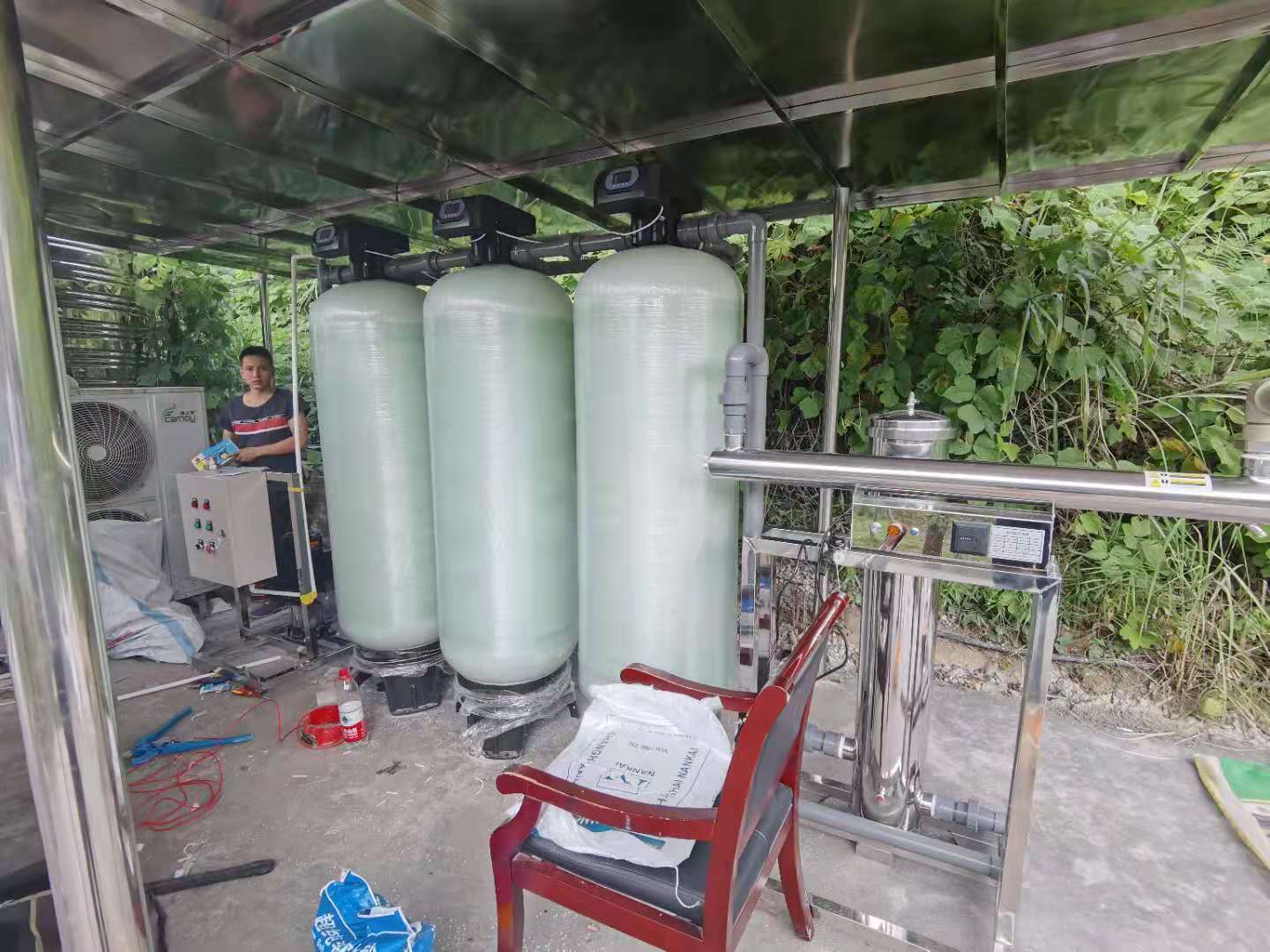 貴州8噸/時凈化水設備，貴州井水地下水過濾設備