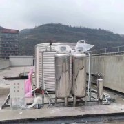 遵義茅臺鎮酒廠訂購安裝生活用水10噸/時砂炭過濾設備